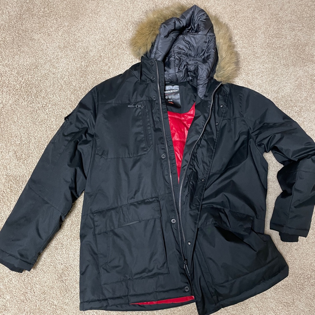 New Hawke Black Mens Jacket